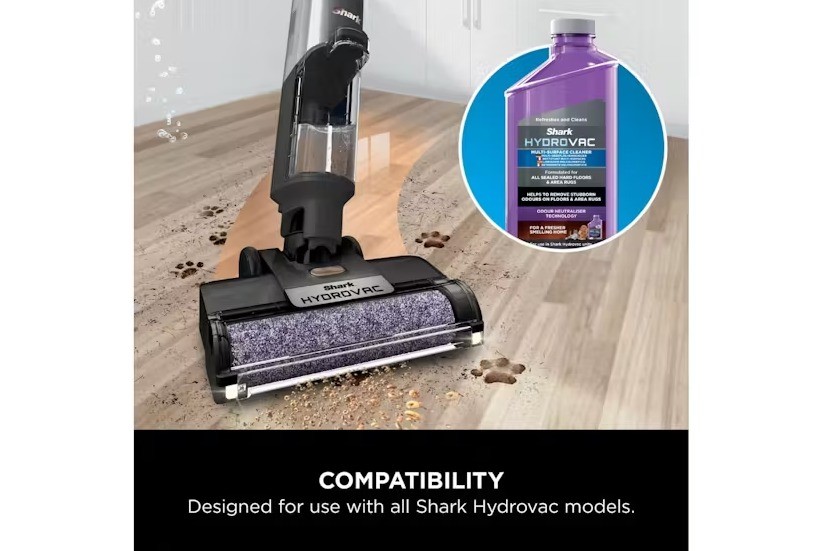 Shark Multi-Surface Floor Cleaner 1L Refill  | 5320NU200EUUK - Image 2 Shark Multi-Surface Floor Cleaner 1L Refill  | 5320NU200EUUK - Image 2