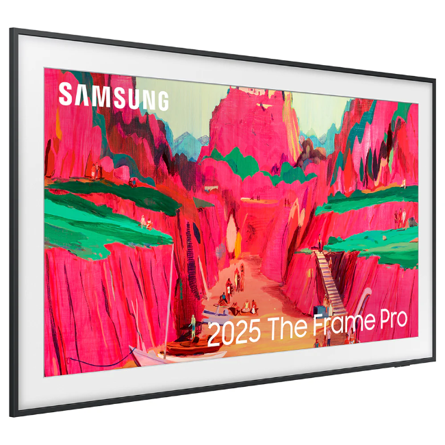 Samsung 65" The Frame Pro Neo QLED 4K AI Smart TV - Black | QE65LS03FWUXXU - Image 2