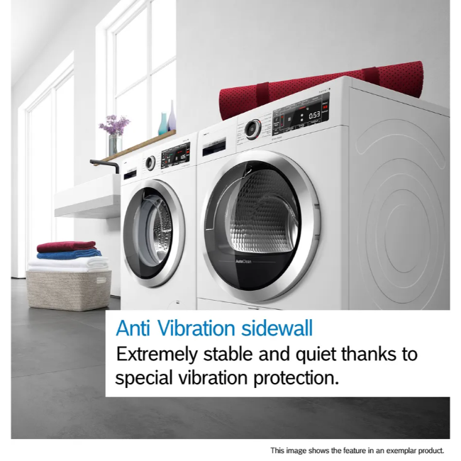 Bosch Series 4 Heat Pump Tumble Dryer 8 kg - White | WTH85225IE - Image 12