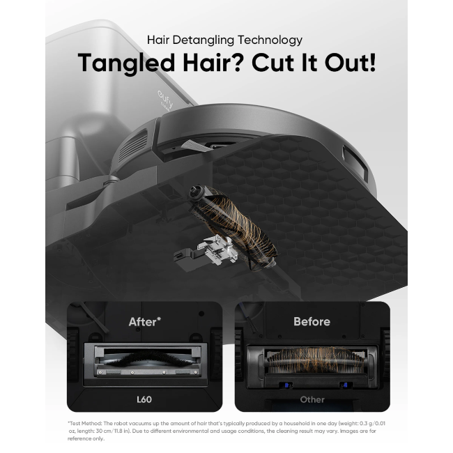 Eufy L60 Hybrid Robot Vacuum with self cleaning station | T2278V11 - Image 3