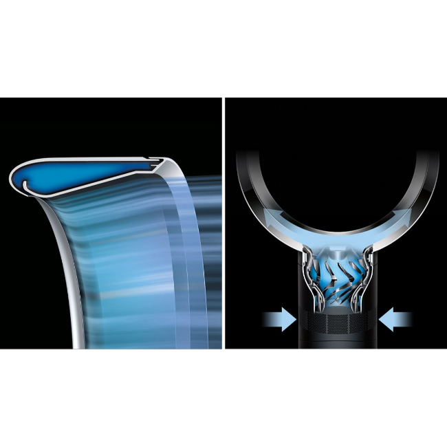 Dyson Cool™ CF1 Desk Fan - White/Silver | 586374-01 - Image 7