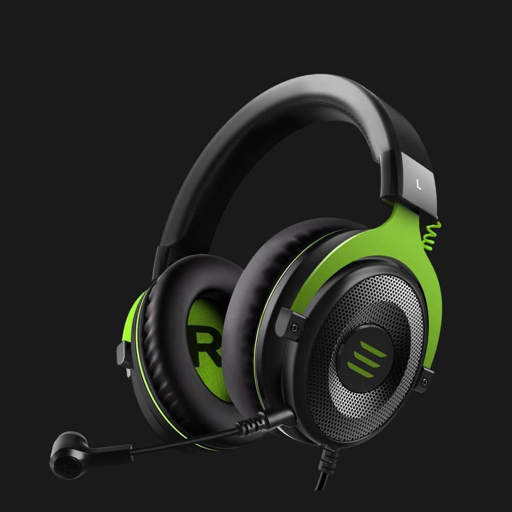 Eksa3D Stereo Sound Gaming Headset - Green | E900-GREEN - Image 2