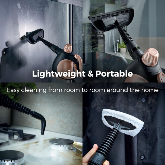 Tower THS10 Handheld Steam Cleaner | Rose Gold | T134000BLG - Image 3