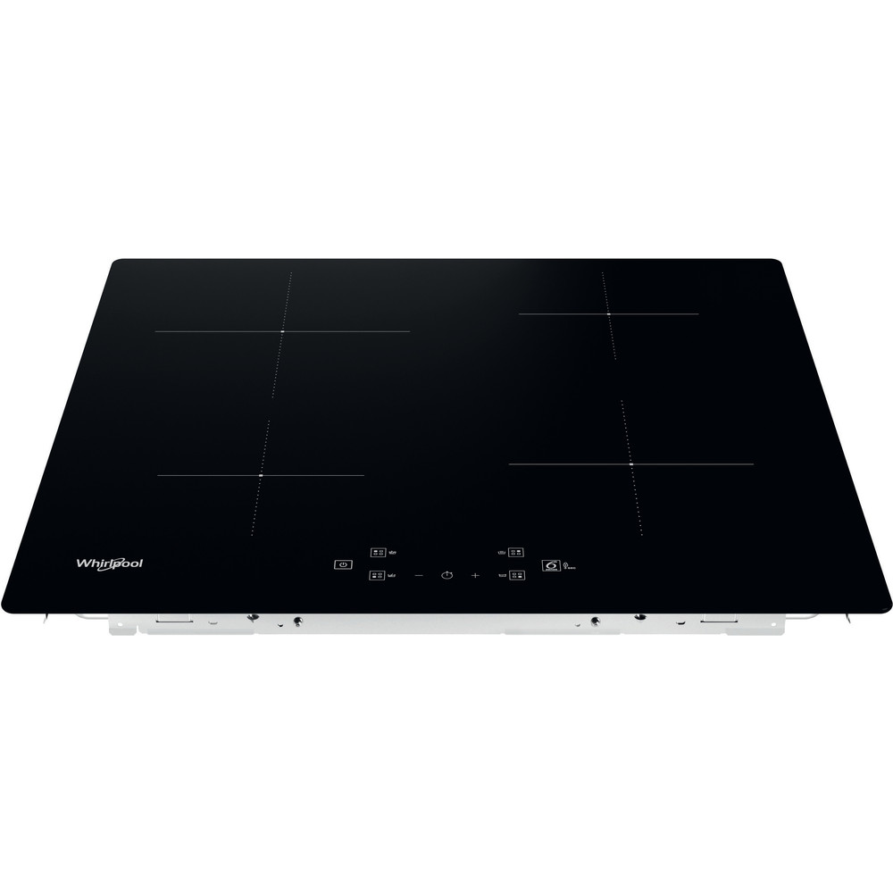 Whirlpool 60cm 6th Sense Induction Hob 4 Zone - Black Glass | WSQ2160NE - Image 2