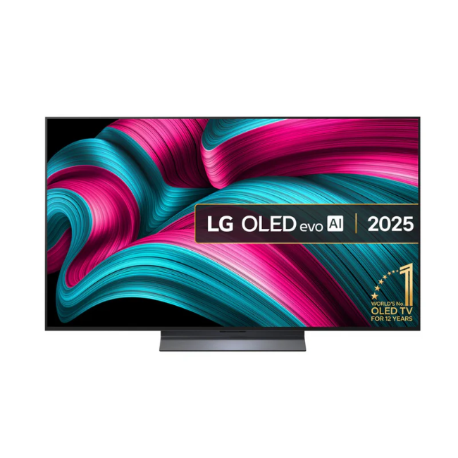 LG 55" OLED Evo Ai C5 4k Smart TV - Black | OLED55C54LA.AEK