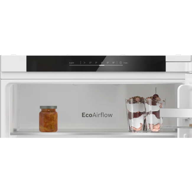 Bosch Series 4 Built-In Fridge-Freezer - White | KIN86VSE0G - Image 2