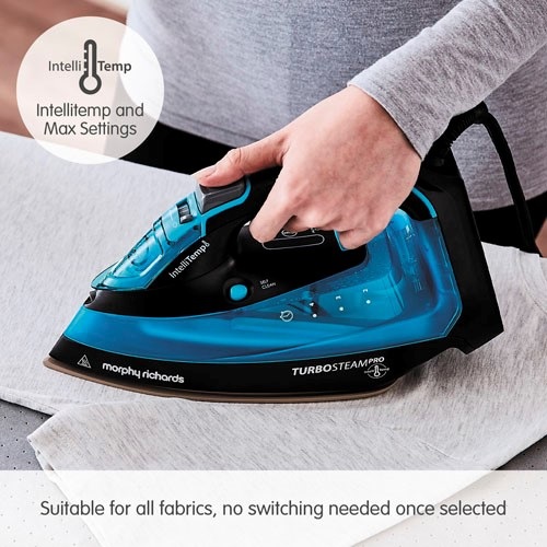 Morphy Richards Turbosteam Pro Digital Intellitemp 40g Steam Output Iron | 303210 - Image 4