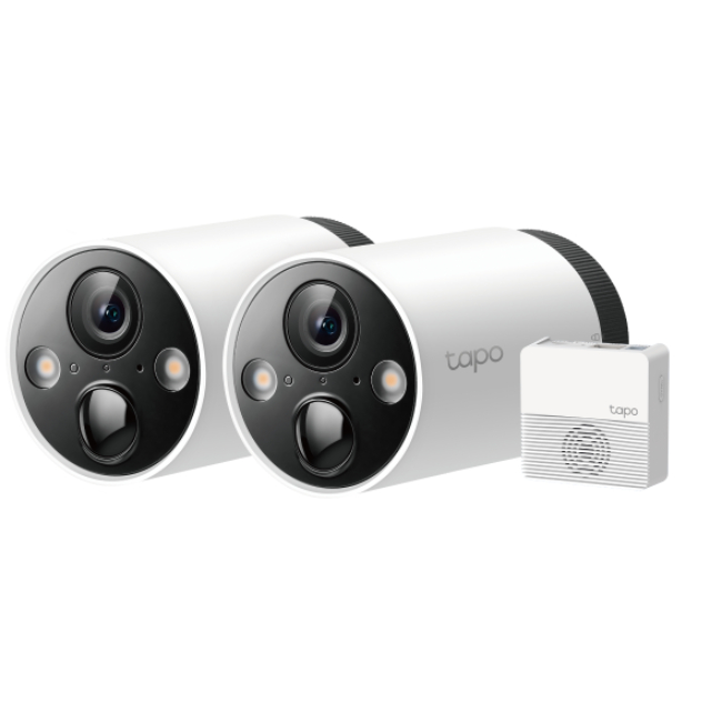 TP-Link Smart Wire-Free Security Camera System - 2 Cameras | TAPO C420S2 TP-Link Smart Wire-Free Security Camera System - 2 Cameras | TAPO C420S2