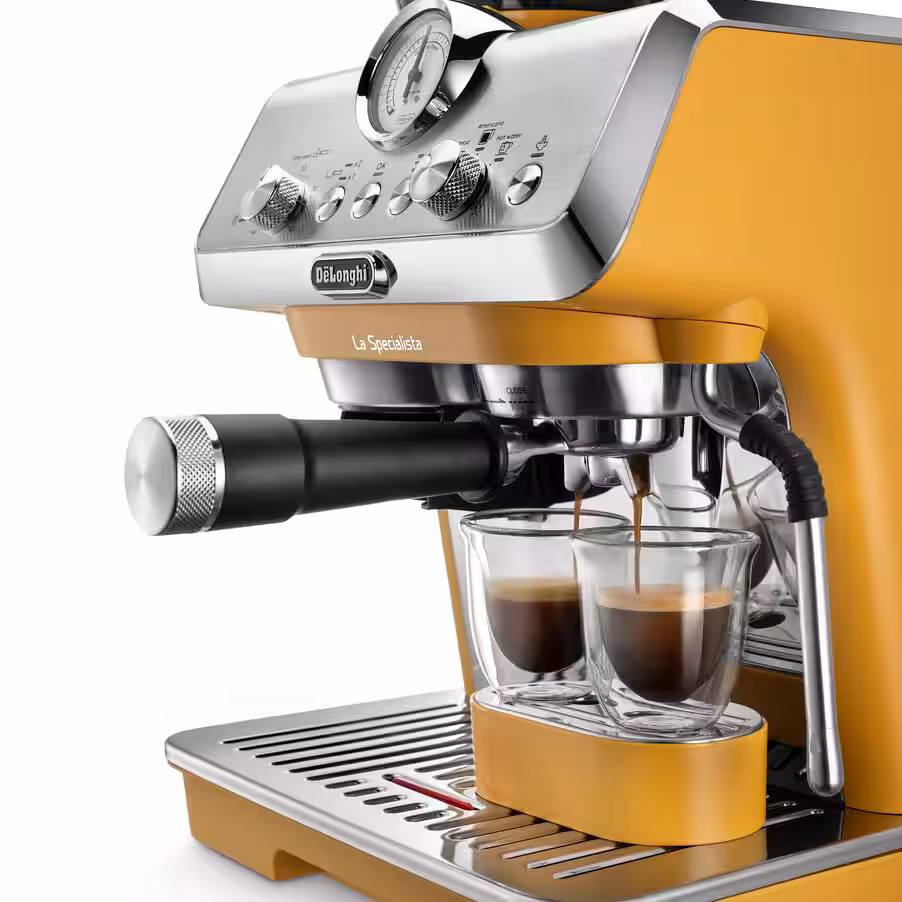 Delonghi La Specialista Bean To Cup Coffee Machine | Yellow | EC9155.YE - Image 3