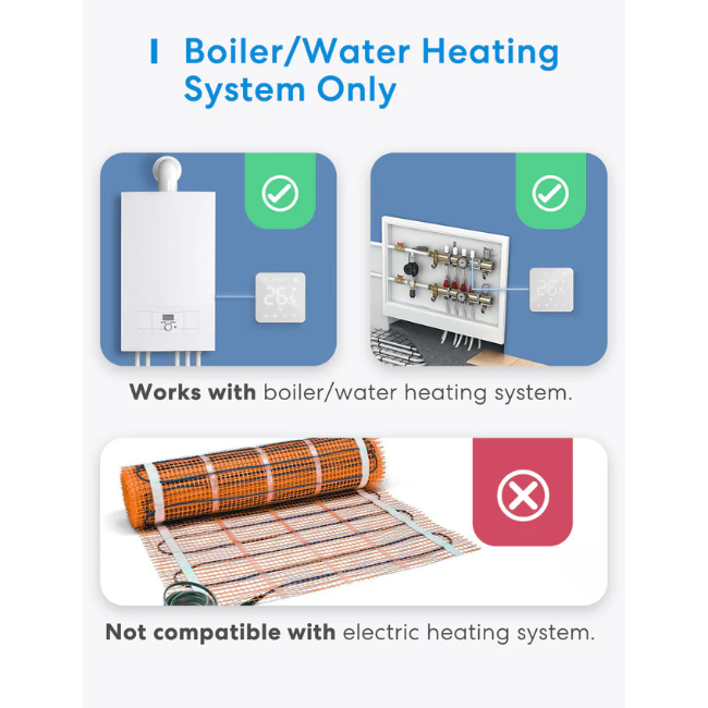 Meross Smart Wi-Fi Thermostat for Boiler/Water Heating System | MTS200BHK-EU - Image 10