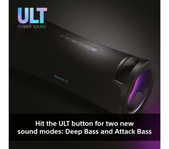 Sony Wireless Bluetooth Portable Speaker | ULT Field 7 - Black | SRSULT70B.EU8 - Image 5