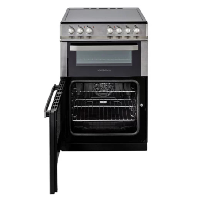 Nordmende 60CM Freestanding Electric Cooker - Stainless Steel | CDEC62IX - Image 3