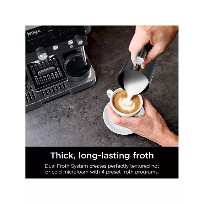 Ninja Luxe Café Premier Espresso Machine | Black | ES601UKBK - Image 7