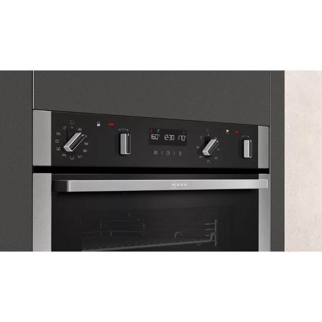 Neff Double Oven - Black | U2ACM7HH0B - Image 3 Neff Double Oven - Black | U2ACM7HH0B - Image 3