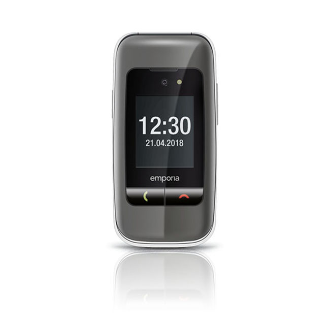 Emporia One  Silver/Space Grey Senior Mobile Phone 2G | V200_001_UK_SG