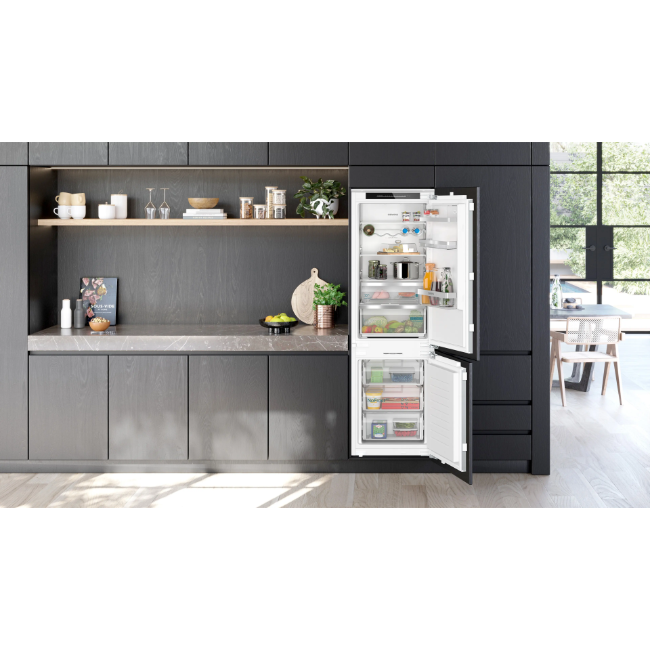 Siemens IQ500 Built-In Fridge-Freezer - White | KI86NADD0 - Image 6