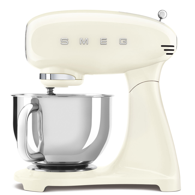 Smeg Retro 50's Style Stand Mixer - Cream | SMF03CRUK Smeg Retro 50's Style Stand Mixer - Cream | SMF03CRUK