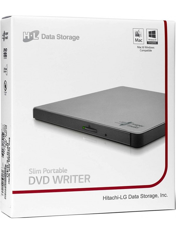 LG External DVD Optical Drive - Silver | 672459 