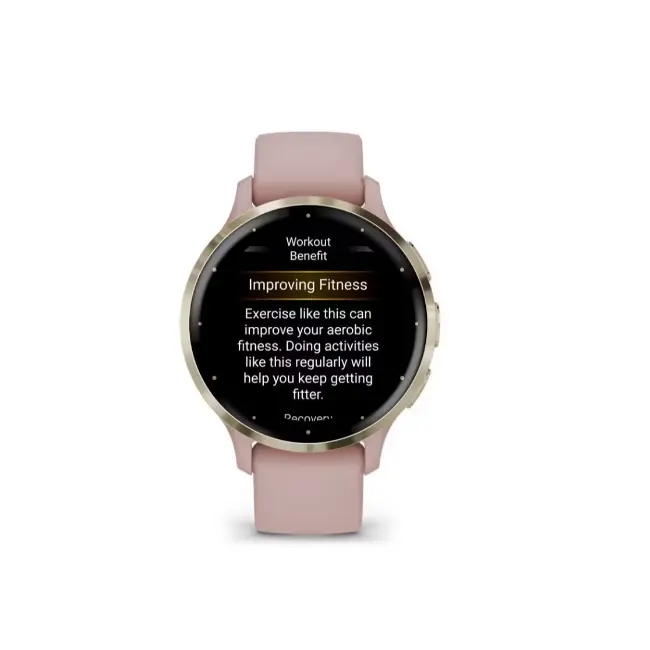 Garmin Venu 3S Smartwatch | Soft Gold Rose Case | 010-02785-03 - Image 4