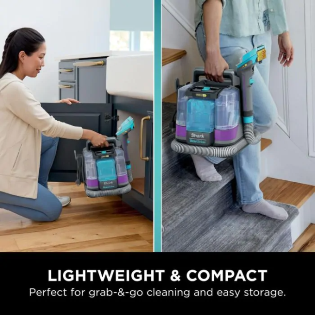 Shark StainStriker HairPro Pet Stain & Spot Cleaner - Dark Silver & Force Fuscia | PX250UKT - Image 7