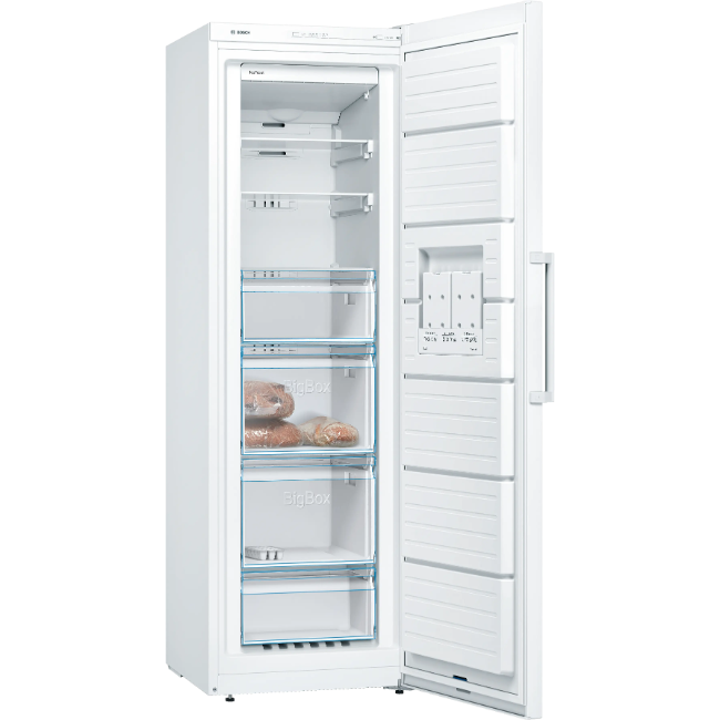 Bosch Series 4 Free-Standing Freezer 186 x 60 - White | GSN36VWEPG - Image 2