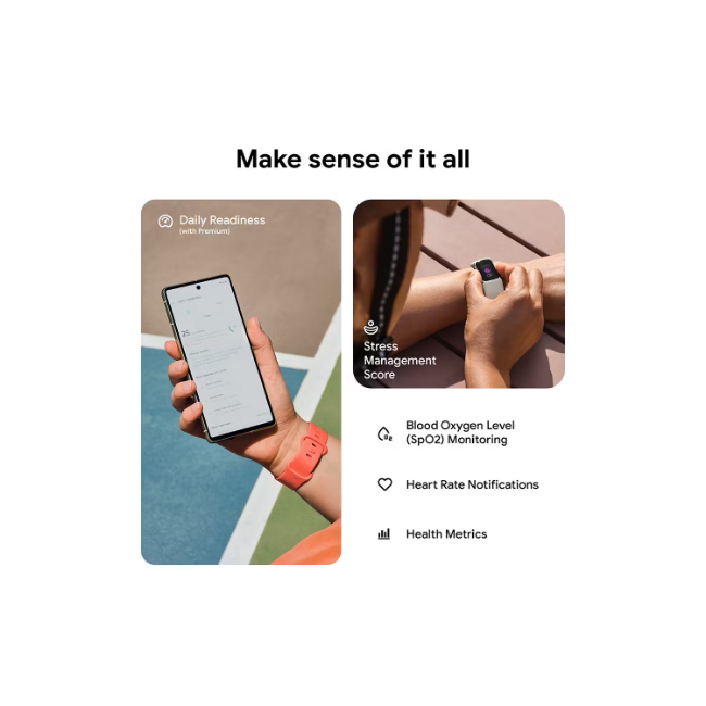 Fitbit Charge 6 Fitness Tracker - Obsidian Black | 79-GA05183-GB - Image 5