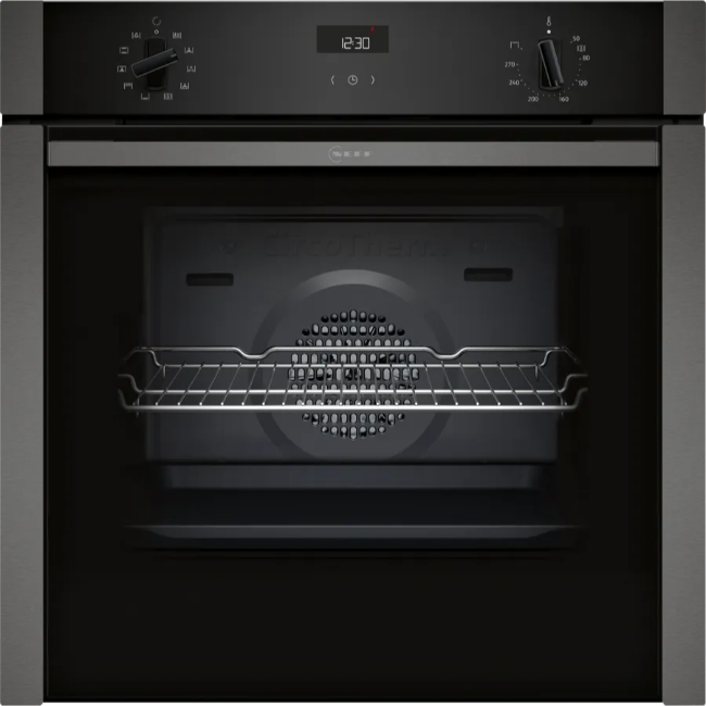 Neff N 50 Built-in Single Oven - Graphite-Grey | B3ACE4AG3B Neff N 50 Built-in Single Oven - Graphite-Grey | B3ACE4AG3B