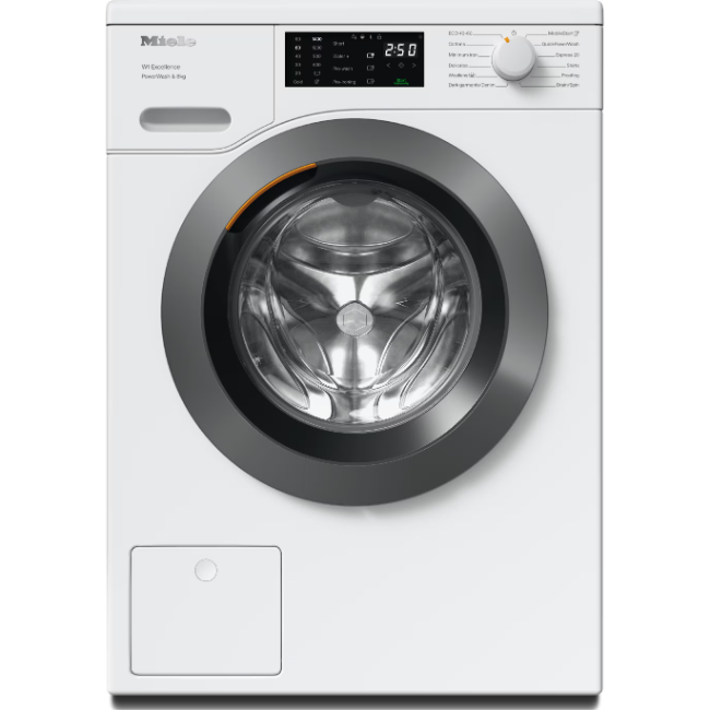 Miele W1 Front-Loader Washing Machine 8kg 1400 - White | WEB365WCS