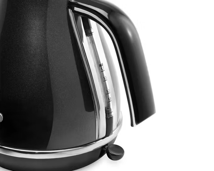 Delonghi 1.7l Icona Micalite Kettle - Black | KBOM3001BK - Image 2