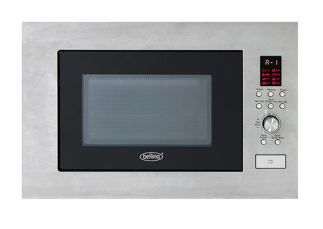 Belling Built-in Microwave Oven - Stainless Steel | BIM60STA - Image 1 Belling Built-in Microwave Oven - Stainless Steel | BIM60STA - Image 1