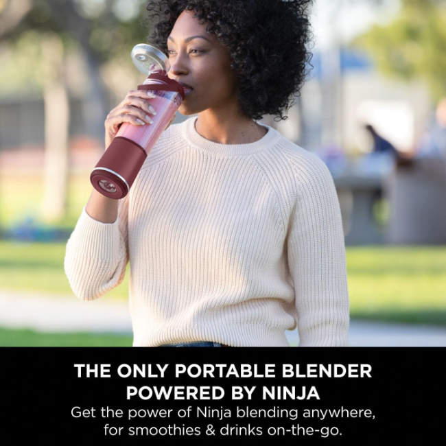 Ninja Blast Cordless Portable Blender | Cranberry | BC151UKCR - Image 4