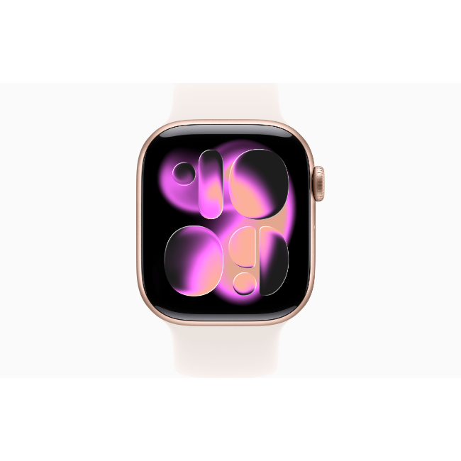 Apple Watch 11 42mm Cell Med/Lrg - Rose Gold/Pink | MF8F4MP-A - Image 2