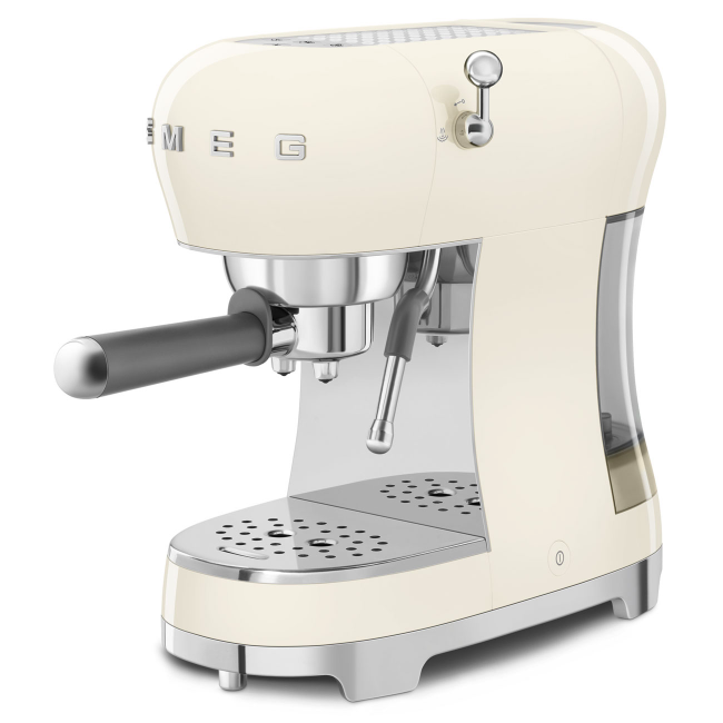 Smeg Espresso Coffee Machine - Cream | ECF02CRUK - Image 5