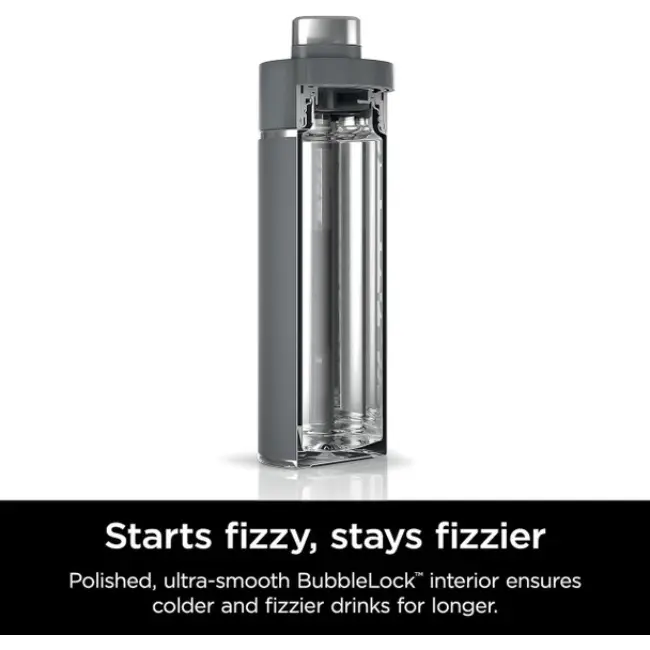 Ninja Thirsti 530ml Travel Bottle | Grey | DW1801EUUKGY - Image 2