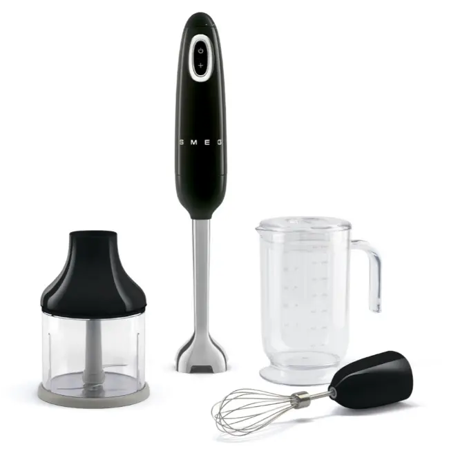 Smeg 3-in-1 Hand Blender | Black | HBF03BLUK
