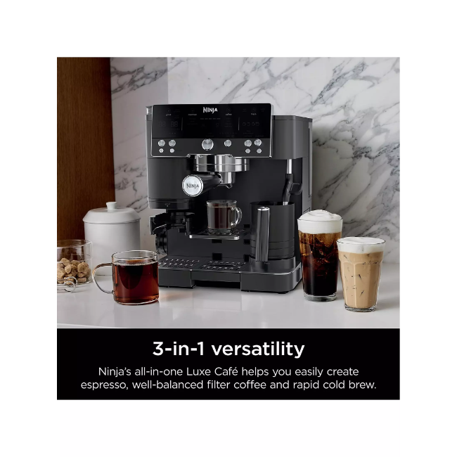 Ninja Luxe Café Premier Espresso Machine | Black | ES601UKBK - Image 6