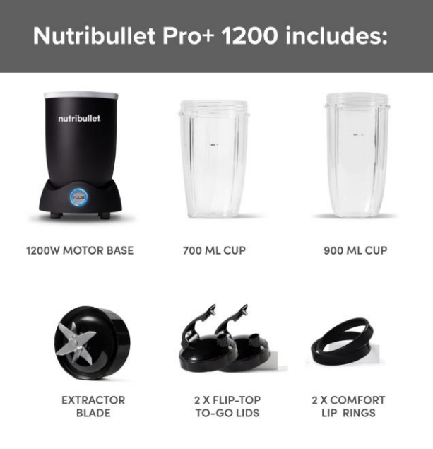 Nutribullet 1200 Pro+ | 01946 - Image 3