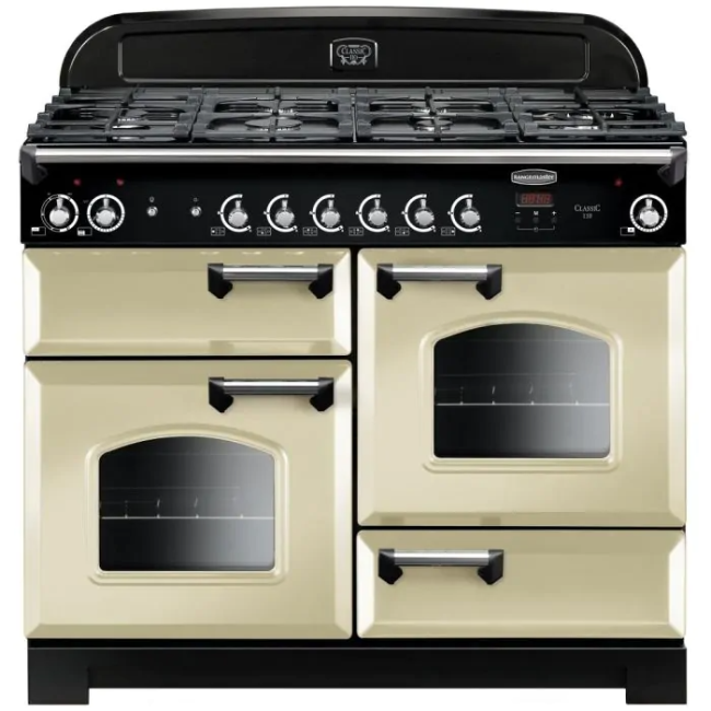 Rangemaster Infusion Classic 110cm Duel Fuel Cooker - Cream | INC110DFFCR-C Rangemaster Infusion Classic 110cm Duel Fuel Cooker - Cream | INC110DFFCR-C