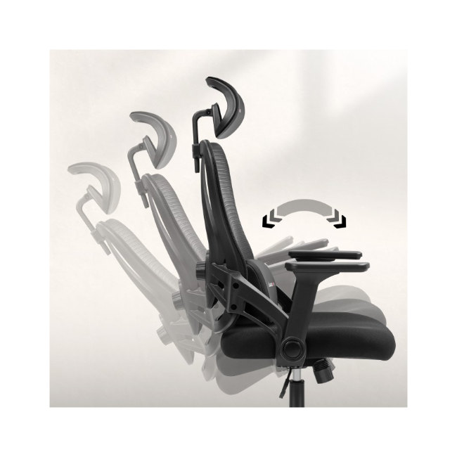 Huzaro Combat 2.7 Gaming Chair | Black | COMBAT2.7 - Image 5