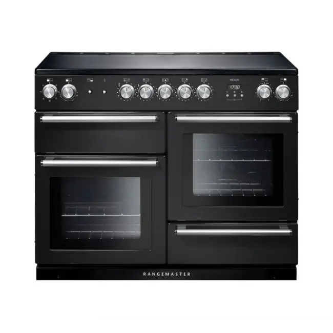 Rangemaster Nexus Induction Range Cooker 110cm | Charcoal Black | NEX110EICB-C