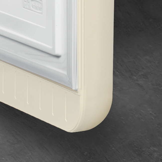 Smeg Freestanding 50's Style Fridge w/ Ice Box - Cream | FAB28LCR5UK - Image 3