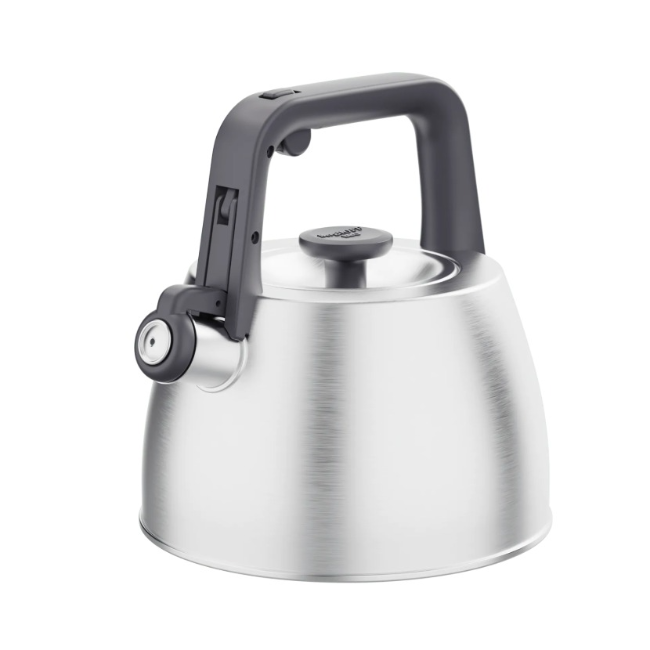 Berghoff Whistling Kettle Anthracite 2.20L | Stainless Steel | 3950688