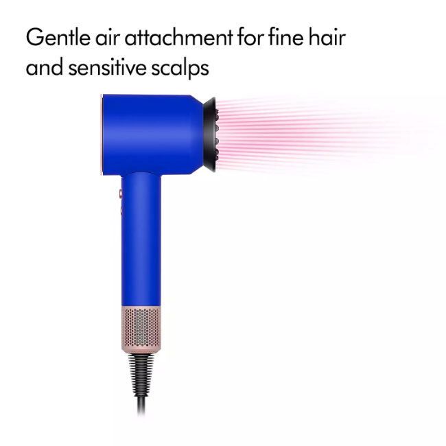 Dyson Supersonic Hair Dryer Gift Edition - Blue & Blush | 460563-01 - Image 7