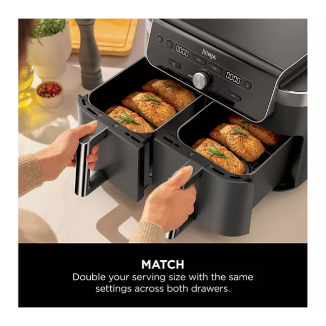 Ninja DualZone Xl 9.5l 2-Drawer Air Fryer | DZ901UK - Image 5