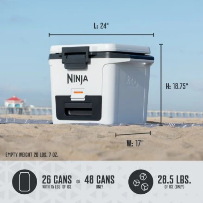 Ninja FrostVault 28lt Cooler - White | FB131UKWH - Image 5
