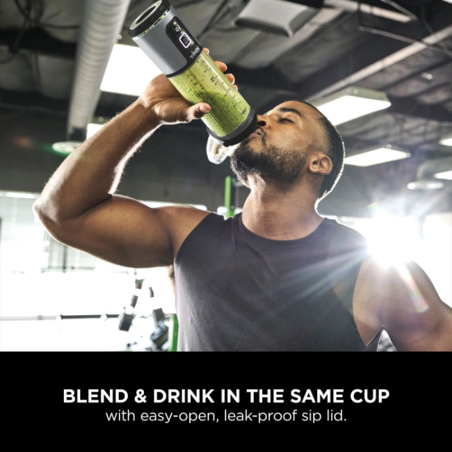 Ninja Blast Cordless Portable Blender | Black | BC151UKBK - Image 2