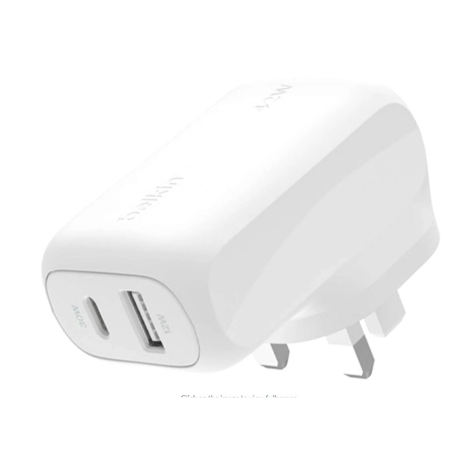 Belkin Boost Charge Dual Wall Charger 42W | WCB009MYWH