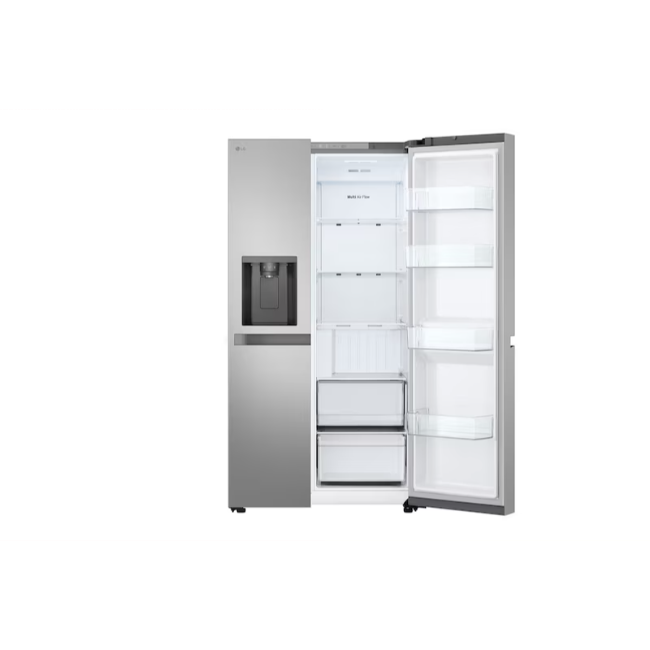 LG 641L NatureFRESH Side-By-Side Fridge Freezer - Prime Silver | GSLC40PYPE - Image 5