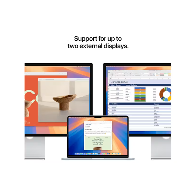 15" MacBook Air 16gb/256gb 10-core GPU - Midnight | MW1L3B-A - Image 7 15" MacBook Air 16gb/256gb 10-core GPU - Midnight | MW1L3B-A - Image 7