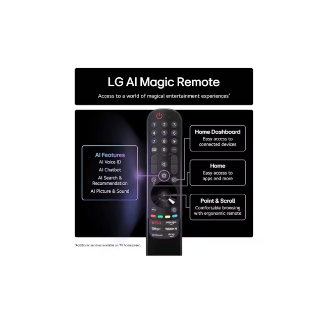 LG 48" OLED Evo Ai B5 4k Smart TV - Black | OLED48B56LA.AEK - Image 6 LG 48" OLED Evo Ai B5 4k Smart TV - Black | OLED48B56LA.AEK - Image 6